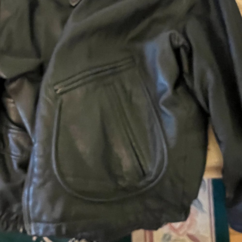 Wilson leather winter jacket - Picture 9 of 16